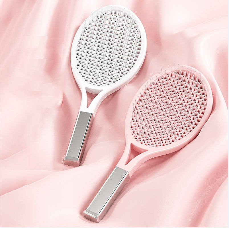 Hair Comb Tennis Racket Fluffy Combs High Skull Top Hair Artifact Airbag Cushion Massage Comb Barber Tools Hair Detangler Hairbrus - The Peppermint Room
