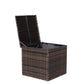 Wicker Patio Furniture Storage Box - The Peppermint Room