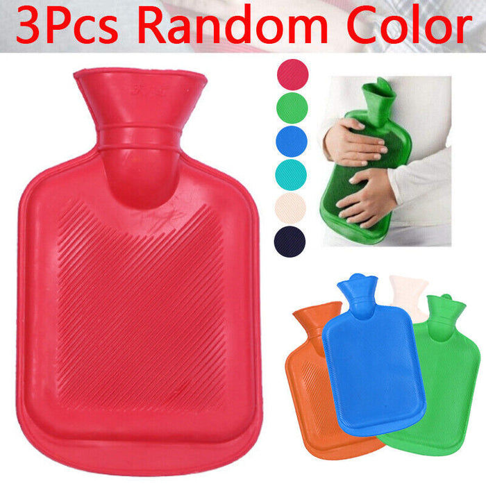 3-Pack 2L Hot Water Bottles – Pain & Heat Relief