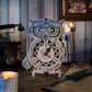 Robotime Rokr Creative DIY Toys 3D Owl Wooden Clock Building Block Kits For Children Christmas Gifts Home Decoration LK503 - The Peppermint Room