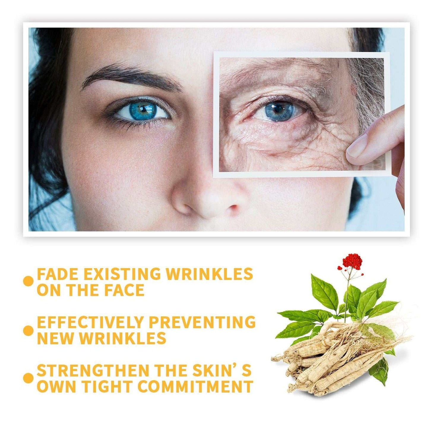 EELHOE Ginseng Essence For Fading Fine Lines, Firming Face, And Moisturizing Skin Serum - The Peppermint Room