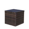 Wicker Patio Furniture Storage Box - The Peppermint Room