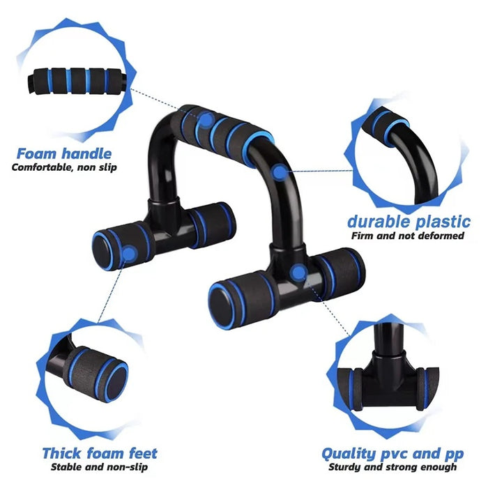 U-Shaped Push-Up Bars – Chest & Arm Trainer