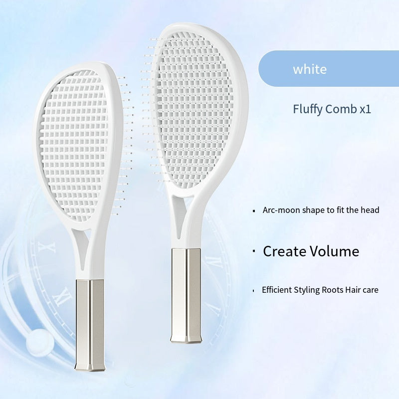 Hair Comb Tennis Racket Fluffy Combs High Skull Top Hair Artifact Airbag Cushion Massage Comb Barber Tools Hair Detangler Hairbrus - The Peppermint Room