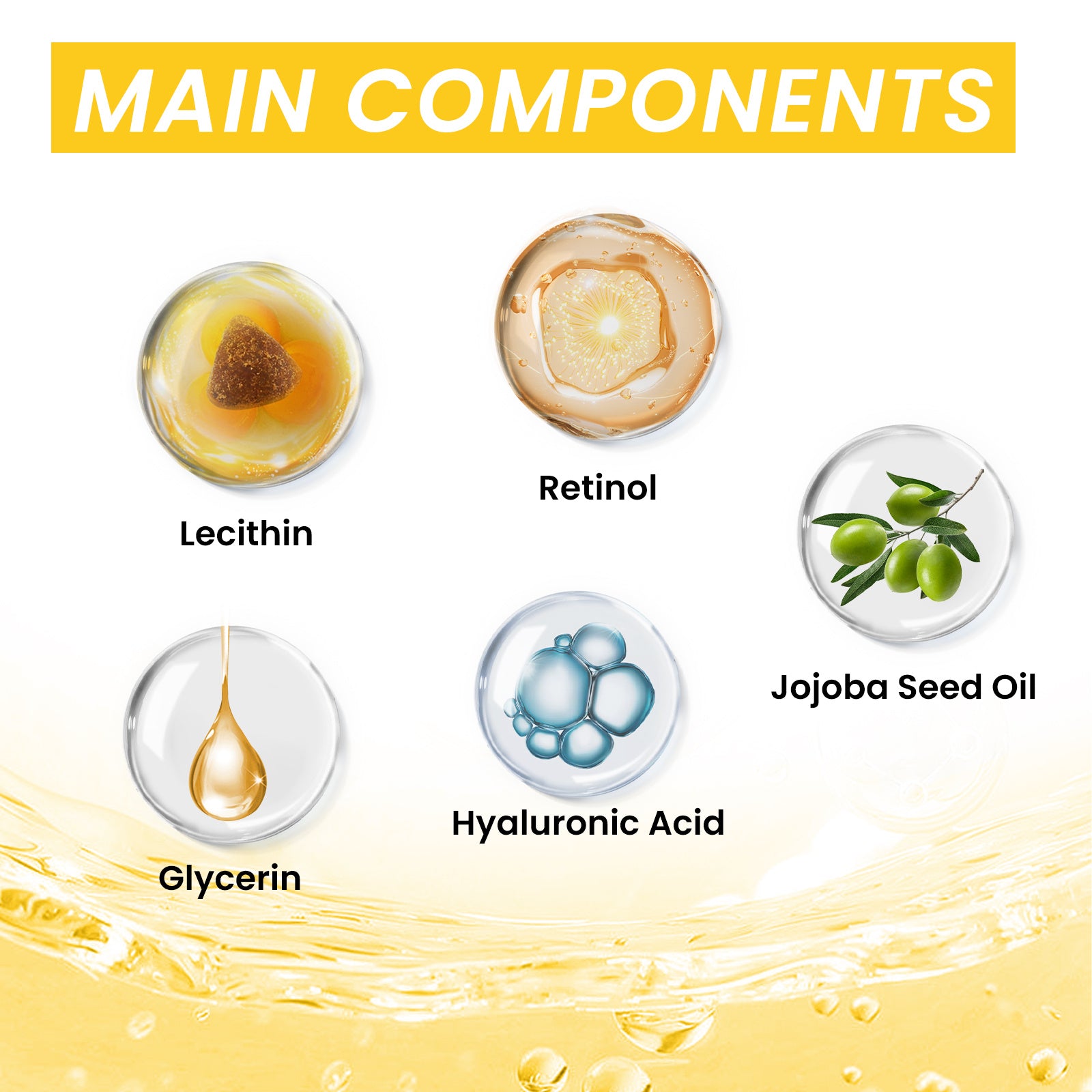 EELHOE Retinol Anti Wrinkle Firms Facial Skin, Lightens Wrinkles, Decreases Wrinkles, Anti Aging Skin Care - The Peppermint Room