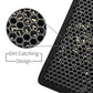 Kitty cat litter mat with waterproof honeycomb double-layer design for trapping litter and easy cleaning