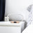 1 Set Bedside Table Lamp Touch Control Lamp With Clock Wireless Charging LED Desk Lamp Dimmable Nightstand Reading Lamp - The Peppermint Room