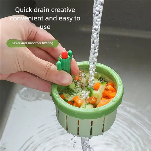 Cactus Sink Drain Filter – Anti-Clog Hair Catcher