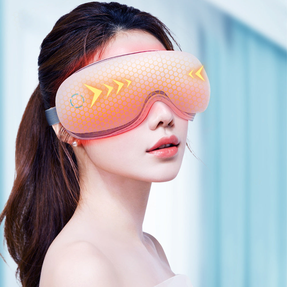 2025 Best-selling Smart Eye Care Device - Air Pressure Vibration Heat Therapy Bluetooth Music Massage Device - A Black Technology Wonder For Relieving Eye Fatigue - The Peppermint Room