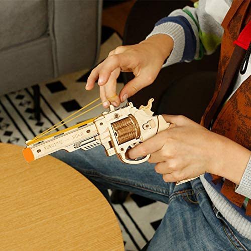 Robotime Gun Blocks Model Buliding Kit Toys Gift For Children Kids Boys Birthday Gift - The Peppermint Room