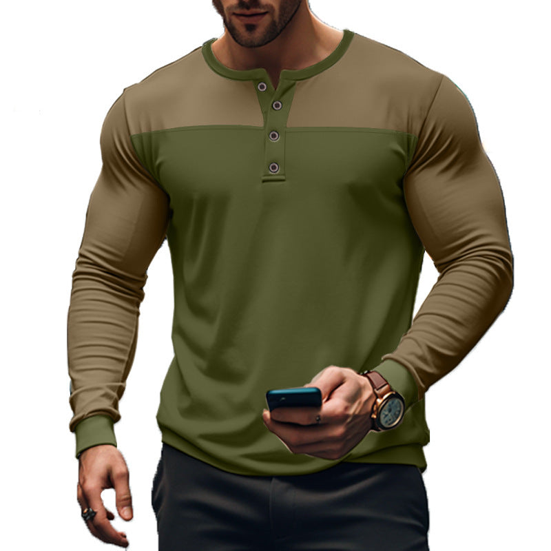 American Slim Fit Commute Henley Shirt - The Peppermint Room