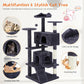 Multi Functional Cat Treehouse Cat Climbing Frame - The Peppermint Room