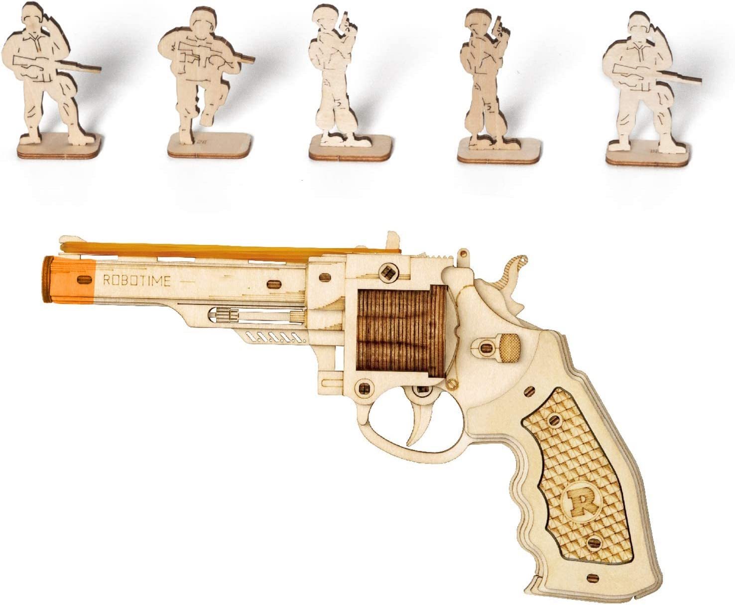 Robotime Gun Blocks Model Buliding Kit Toys Gift For Children Kids Boys Birthday Gift - The Peppermint Room