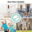 Smart Fitness Ring with Weight Ball – Silent Green