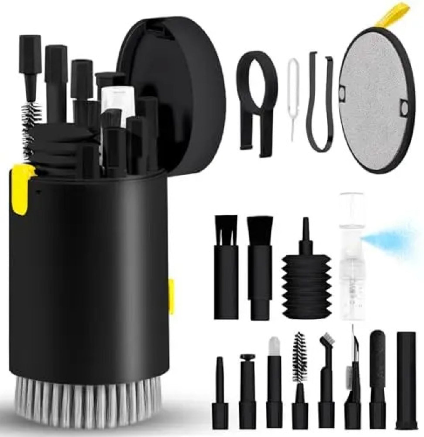 20 In 1 Laptop Phone Screen Cleaner Kit, Computer Keyboard Cleaning Brush For Phone AirPods MacBook IPad, Multifunctional Electronic Device Clean Tool For Camera Tablet Car Screens - The Peppermint Room