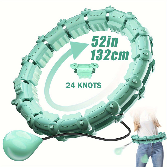 Smart Fitness Ring with Weight Ball – Silent Green