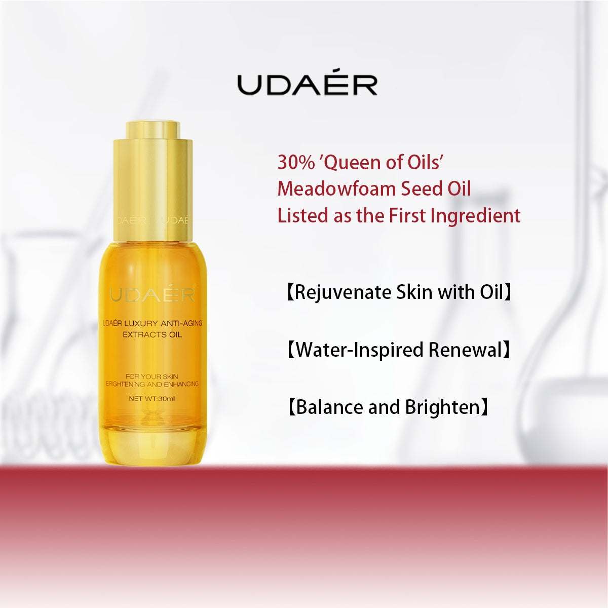 Essence Oil, Double Anti-repair, Nourishing, Moisturizing, Firming, Anti-wrinkle And Hydrating Essence - The Peppermint Room