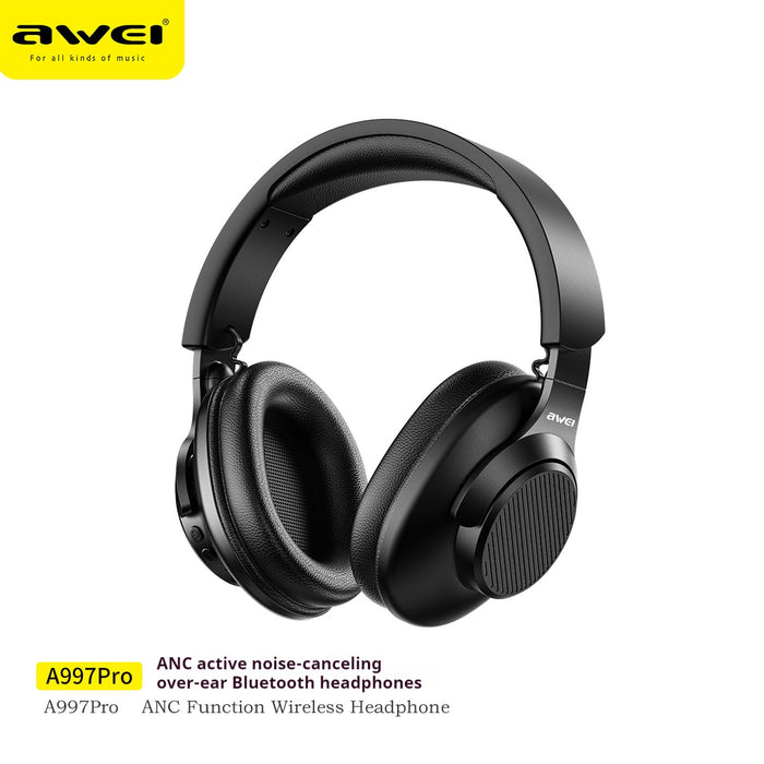 AWEI ANC Active Noise Cancelling Bluetooth Headset - The Peppermint Room
