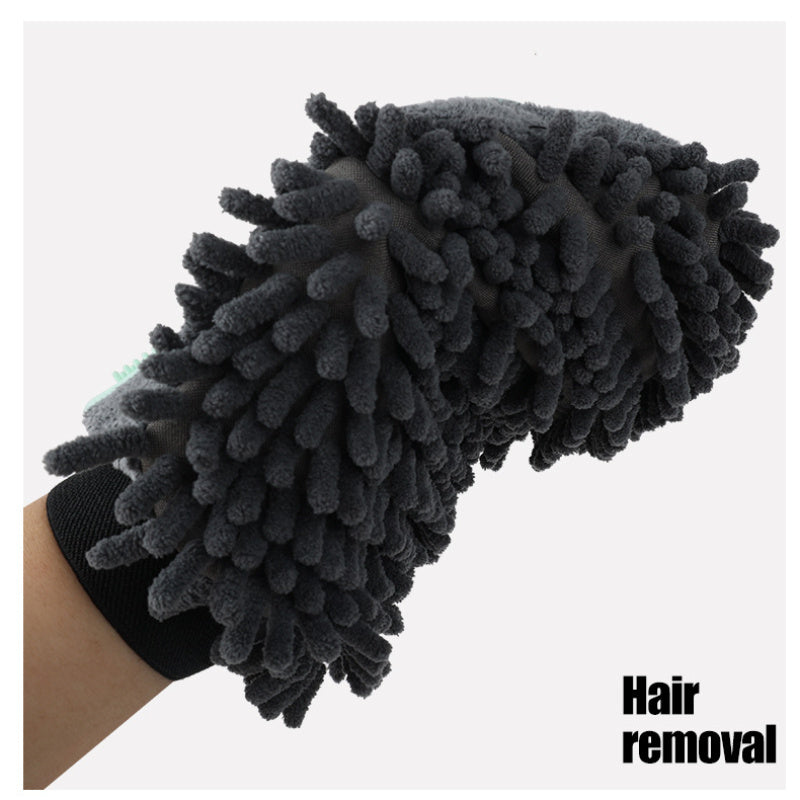 Pet Bathing Brush 2-in-1 Grooming Glove Elegant Dog Grooming Tool For Brushing, Massaging, And Drying Pet Grooming Kit For Dog Cat 2-Sided Bathing Brush Cleaning Massage Glove - The Peppermint Room