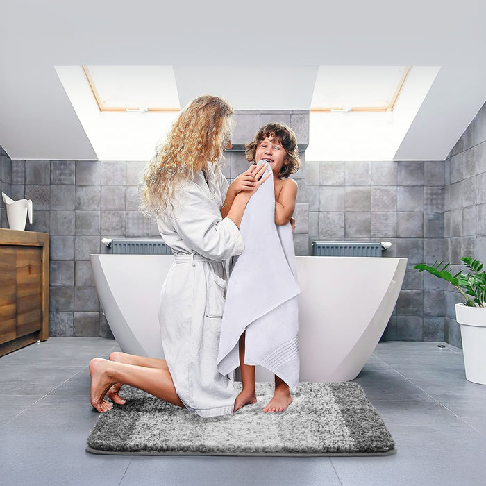 Soft Absorbent Bath Mat – Quick Dry & Non-Slip