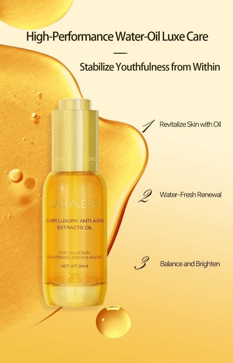 Essence Oil, Double Anti-repair, Nourishing, Moisturizing, Firming, Anti-wrinkle And Hydrating Essence - The Peppermint Room