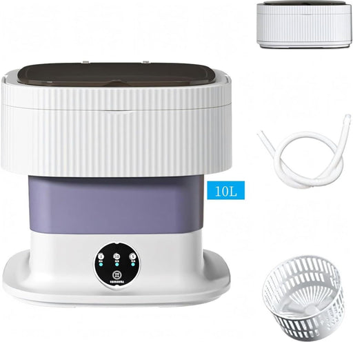 10L Foldable Washing Machine – 3 Cleaning Modes