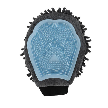 Pet Bathing Brush 2-in-1 Grooming Glove Elegant Dog Grooming Tool For Brushing, Massaging, And Drying Pet Grooming Kit For Dog Cat 2-Sided Bathing Brush Cleaning Massage Glove - The Peppermint Room