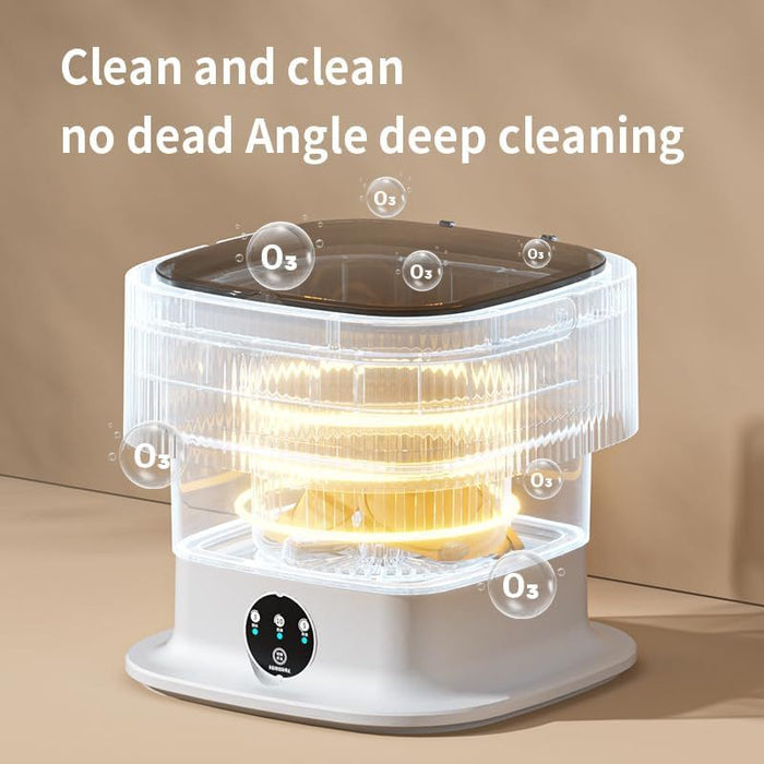 10L Foldable Washing Machine – 3 Cleaning Modes